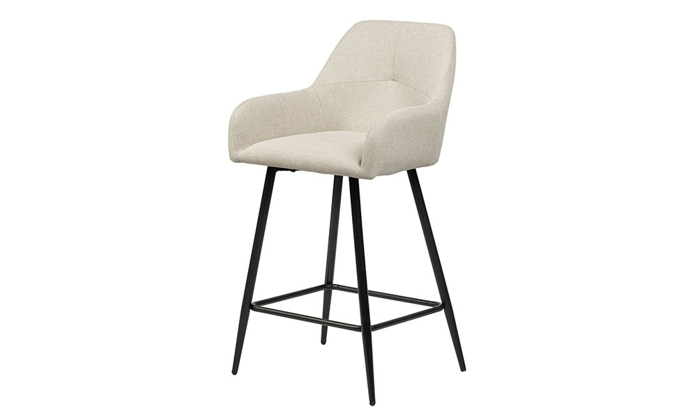 Σκαμπό μπαρ Lilly γκρι ανοιχτό