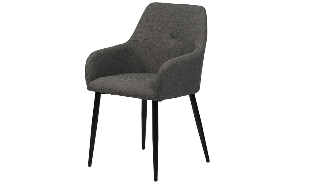 Πολυθρονάκι Lilly Σκούρο Γκρί