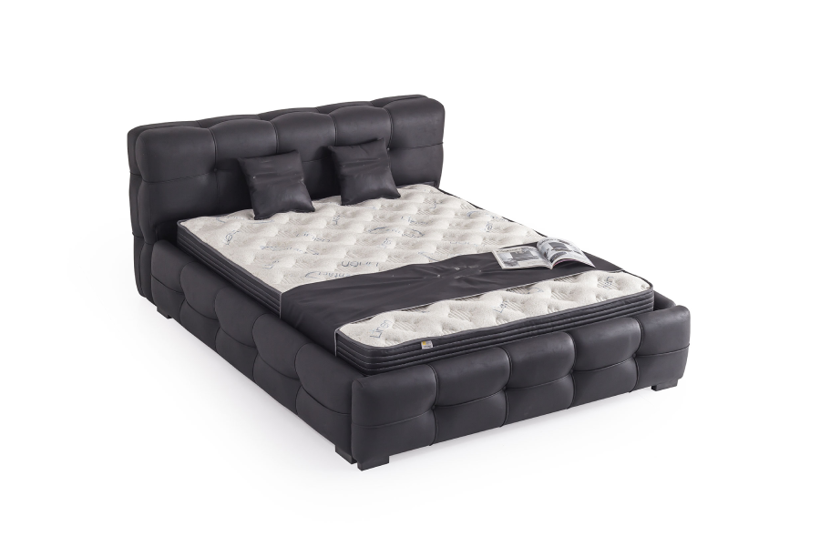 Ντυμένο Κρεβάτι Salvador ΜΕ ΑΠΟΘΗΚΕΥΤΙΚΟ ΧΩΡΟ