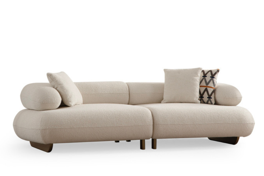 Τριθέσιος Καναπές Glamour