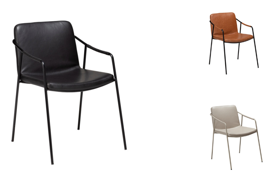 Καρέκλα Τραπεζαρίας Boto Vintage Black