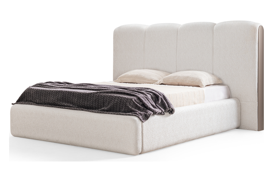 Ντυμένο Κρεβάτι Zen ΜΕ ΑΠΟΘΗΚΕΥΤΙΚΟ ΧΩΡΟ