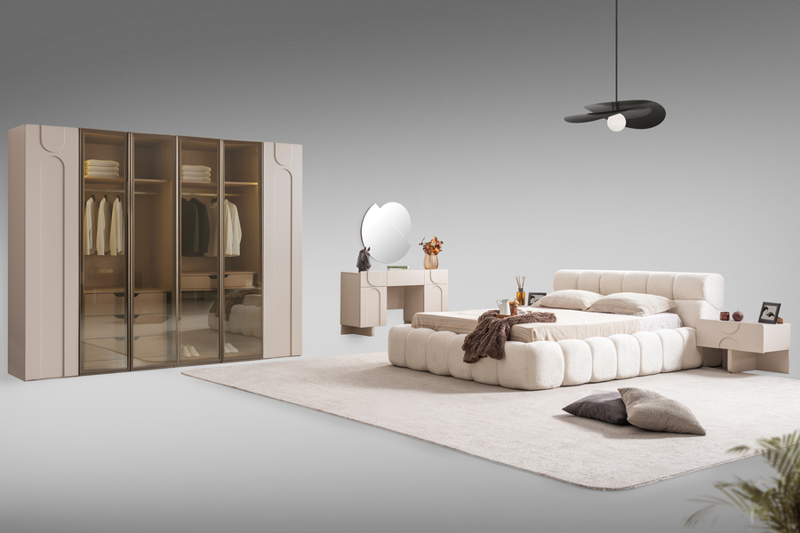 Σετ Κρεβατοκάμαρας Puffy