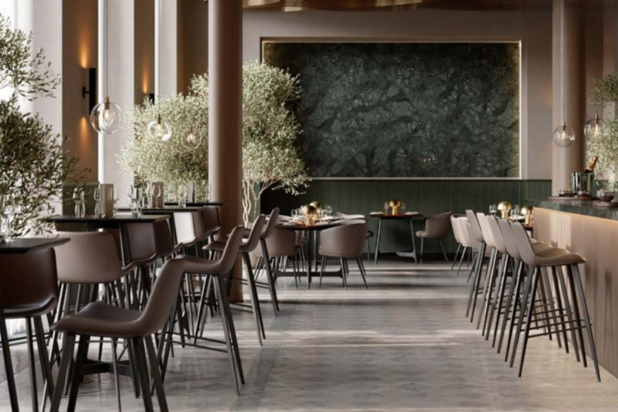 Σετ Σκαμπό Τραπεζαρίας HYPE