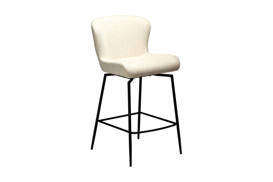 Σκαμπό Counter Περιστρεφόμενο GLAM Simply Beige