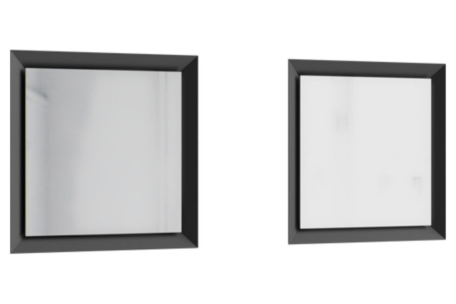 Καθρέπτης Square (Σετ 2 τεμαχίων)