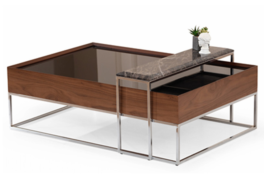 Τραπεζάκι σαλονιού Crown Walnut