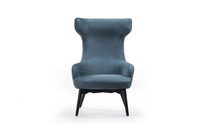 Πολυθρόνα Canada Μπλε Ραφ ARM-0962-00342 Efdeco