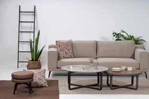 Τραπεζάκι σαλονιού Stage φυσικού ξύλου COF-0961-0106 Efdeco