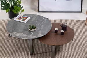 Σετ τραπεζάκια σαλονιού Best COF-0961-0099 Efdeco