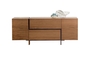 Genova, sideboard made of natural wood BUF-0186-0003 Efdeco