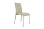 Chair upholstered in synthetic leather (Ecru) 1197B Efdeco