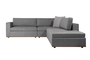 Γωνιακός καναπές Cozy Γκρί Σκούρο COR-0260-00011 Efdeco Image 4