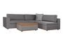Cozy Corner sofa Grey COR-0260-00011 Efdeco Image 2