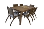 Rectangle, solid wood dining set STA-0888-0002 Efdeco Image 3