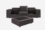 Person Corner Sofa Grey COR-0088-00681 Efdeco Image 10