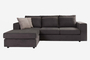 Person Corner Sofa Grey COR-0088-00681 Efdeco Image 3