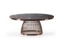 Prato, coffee table with natural marble surface COF-0962-0076 Efdeco Image 4