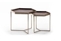Moma, stainless-steel side tables SMF-0962-0021 Efdeco