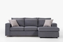 Person Corner Sofa Grey COR-0088-00681 Efdeco Image 2