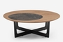Koupa, coffee table made of natural wood COF-0961-0097 Efdeco