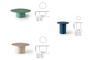 Vitra Coffee Table Verdant COF-0937-0006 Efdeco Image 4