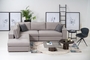 Cherry Corner Sofa Grey COR-0088-0112 Efdeco Image 7