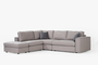 Cherry Corner Sofa Grey COR-0088-0112 Efdeco