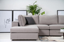 Cherry Corner Sofa Grey COR-0088-0112 Efdeco Image 3