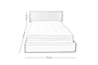 Siena Upholstered Bed BED-0213-0018 Efdeco Image 4