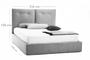 Billy Upholstered Bed BED-0213-0055 Efdeco Image 4