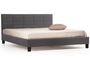 Brick Upholstered Bed (Gray) BED-0624-00531 Efdeco