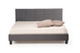 Brick Upholstered Bed (Gray) BED-0624-00531 Efdeco Image 3