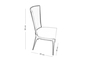 Καρέκλα τραπεζαρίας Rota CHA-0888-0049 Efdeco Image 3