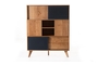 Chou, natural wood sideboard BUF-0186-0007 Efdeco Image 7