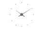 Ρολόι τοίχου Oj Grey CLO-0904-00053 Efdeco