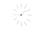 Ρολόι Merlin Ασημί CLO-0904-00222 Efdeco Image 3