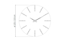 Ρολόι Merlin Ασημί CLO-0904-00222 Efdeco Image 2
