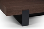 Code, Dark Walnut Coffee Table COF-0260-0151 Efdeco Image 3