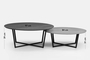 Uniform, Coffee Tables with Square Metal Legs COF-0200-0155 Efdeco Image 3