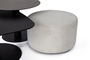 Σετ τραπεζάκια Benny Black COF-0935-0066 Efdeco Image 4
