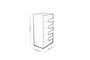 Miranda, natural wood dresser DRA-0200-0004 Efdeco Image 5