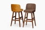 Fillet, dining bar stool Yellow STO-0915-0036 Efdeco Image 3