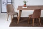 Fresh Rose brown Dining Chair CHA-0915-0159 Efdeco Image 5