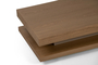 Τραπεζάκι σαλονιού Folder ξύλινο με  λάκα COF-0186-0061 Efdeco Image 3