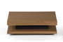 Τραπεζάκι σαλονιού Folder ξύλινο με  λάκα γκρι COF-0186-00612 Efdeco Image 3