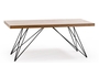Lester, natural wood table TAB-0260-00012 Efdeco Image 9