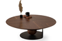 Τραπεζάκι σαλονιού Dunch Black COF-0935-00151 Efdeco Image 2