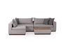 Cozy Corner sofa Grey White COR-0260-0001 Efdeco Image 4