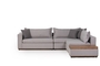 Cozy Corner sofa Grey White COR-0260-0001 Efdeco Image 6